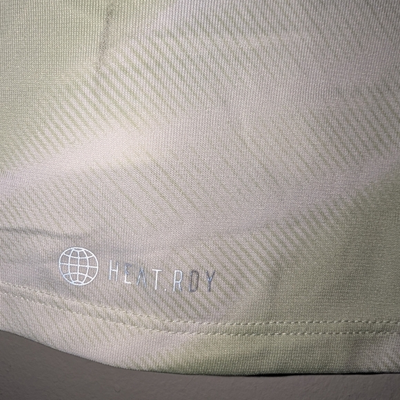 NWT Adidas Green And White Polo Ss with Breathable Fabric, Sz XS - Picture 5 of 5